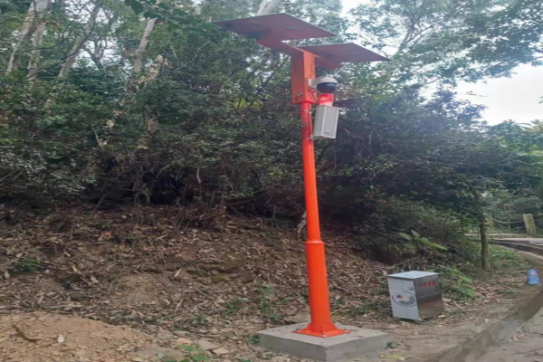 Shenzhen forest fire prevention human infrared sensing warning alarm project